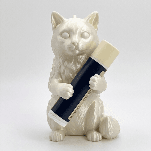 バーマンのルネサンス肖像画リップケース(シルクホワイト)