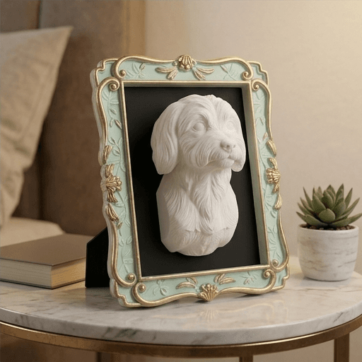 Maltese Renaissance Portrait Wall Relief