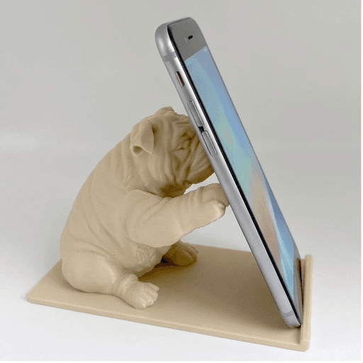 ハバナのルネサンス肖像画スマホスタンド(シルクゴールド)