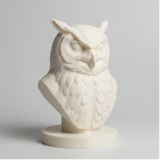 ベンガルワシミミズクのルネサンス肖像画胸像 3