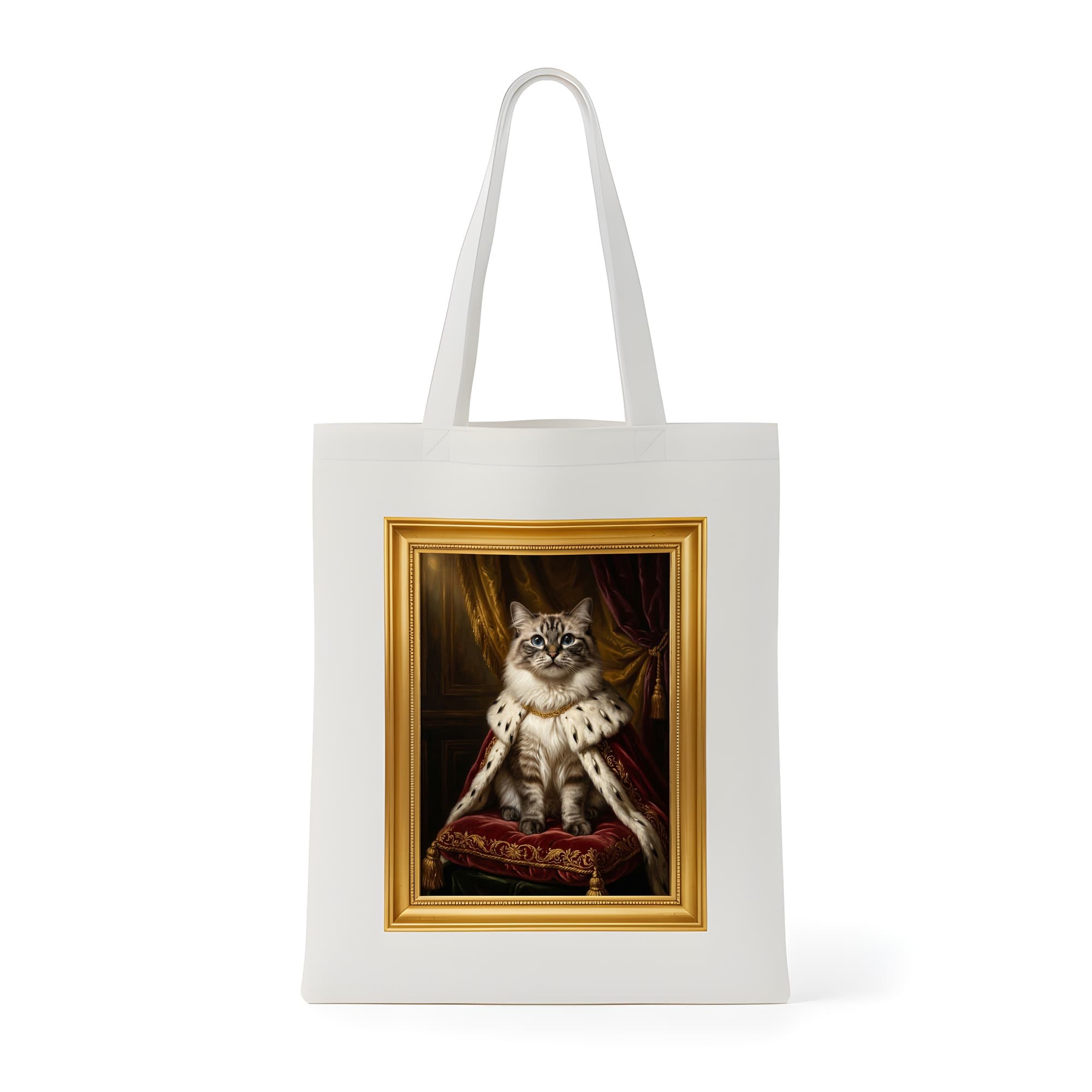 Himalayan Renaissance Portrait Tote Bag (Color Print, Framed Design)