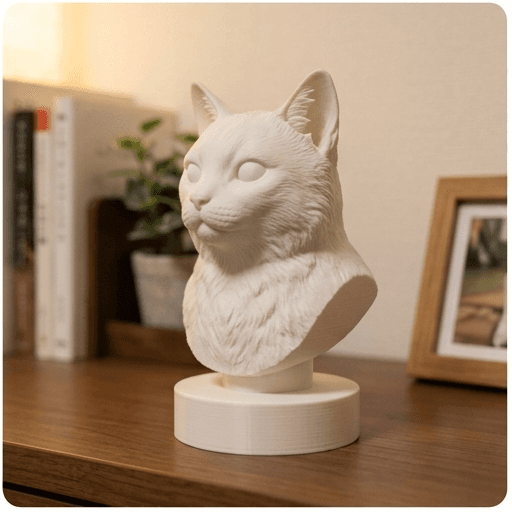 Munchkin Renaissance Portrait Bust Sculpture