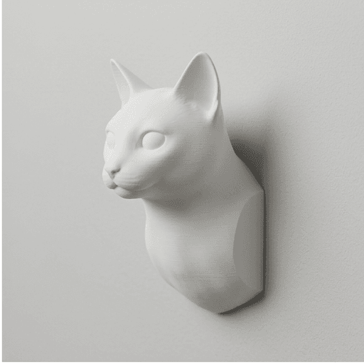 猫のルネサンス肖像画壁掛けレリーフ 2
