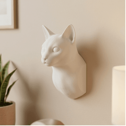 猫のルネサンス肖像画壁掛けレリーフ 3