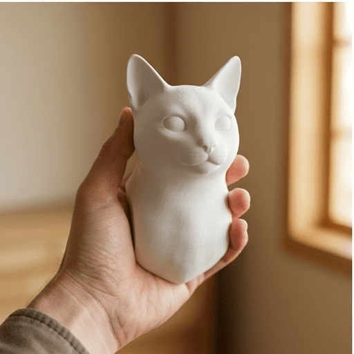 猫のルネサンス肖像画壁掛けレリーフ 4