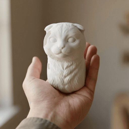 スコティッシュフォールドのルネサンス肖像画壁掛けレリーフ 4