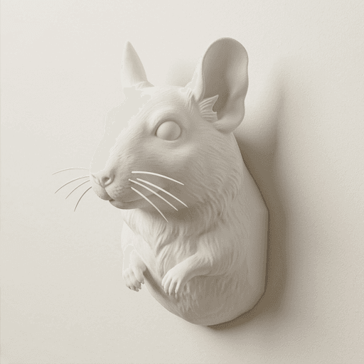 Degu Renaissance Portrait Wall Relief 2