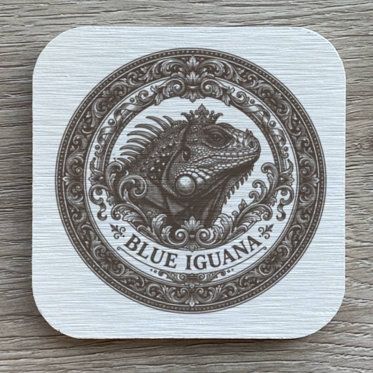 Blue Iguana Renaissance Portrait Coaster Set