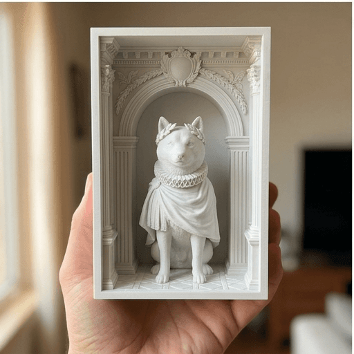 柴犬のルネサンス肖像画ブックヌーク 3