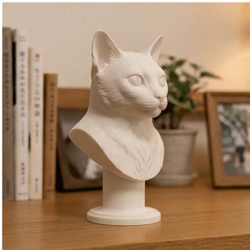 トンキニーズのルネサンス肖像画胸像