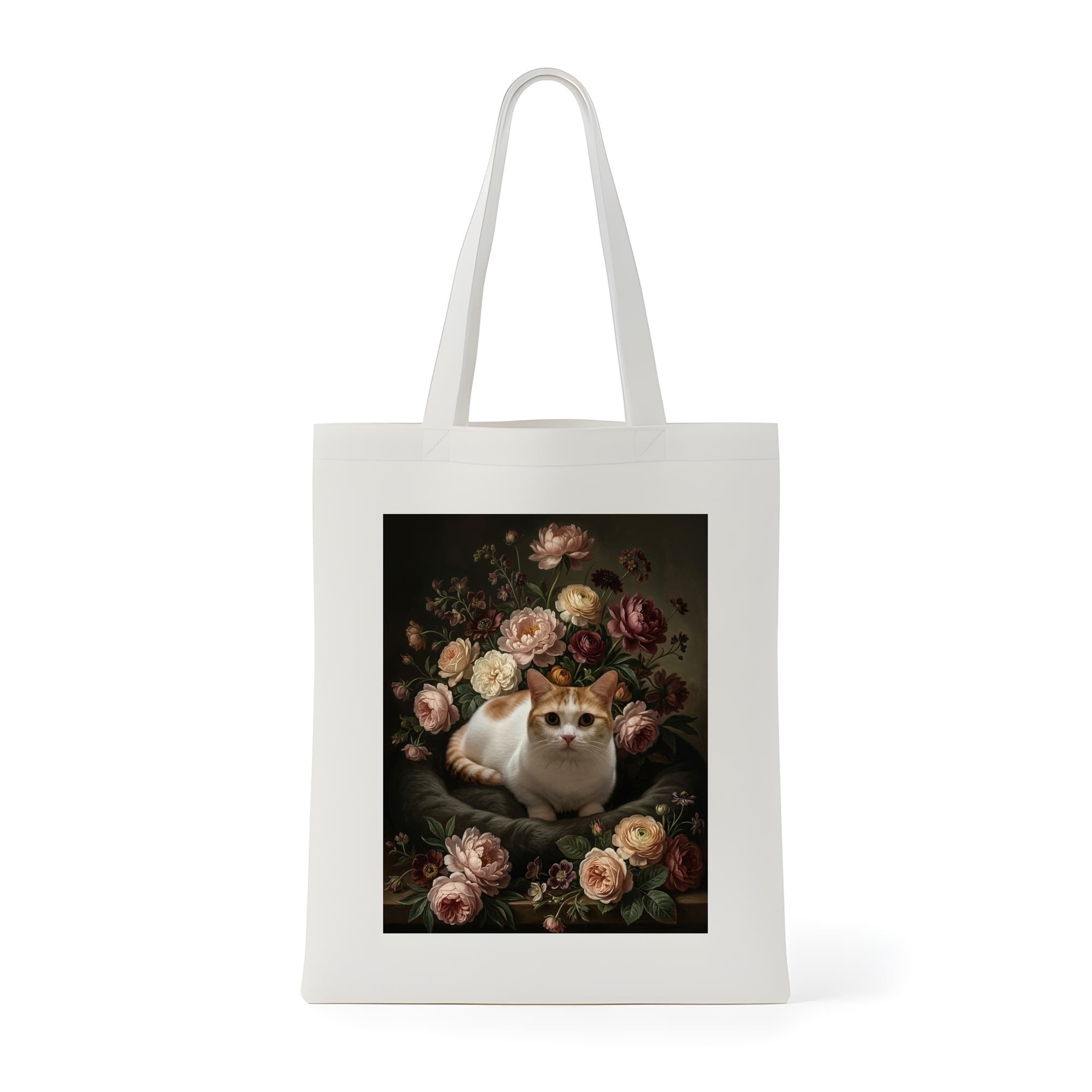 Munchkin Floral Oil-Painting Floral Tote Bag