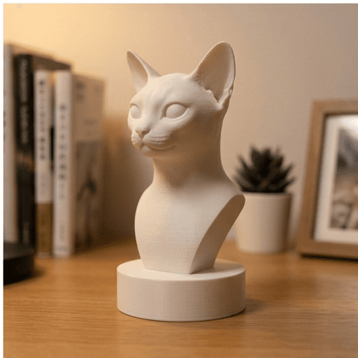 アビシニアンのルネサンス肖像画胸像