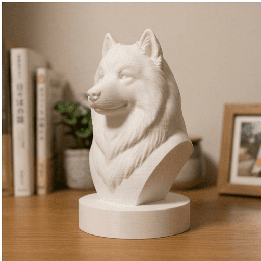 サモエドのルネサンス肖像画胸像