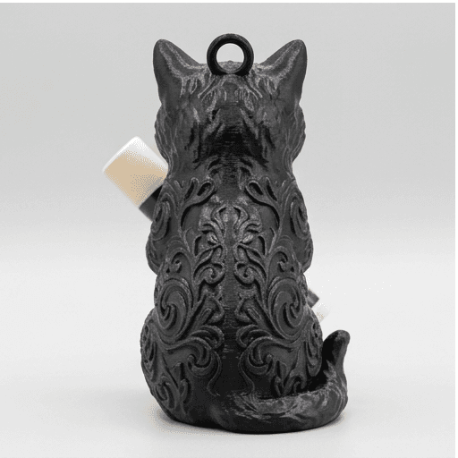 Selkirk Rex Renaissance Portrait Lip Balm Case (Silky Black) 3