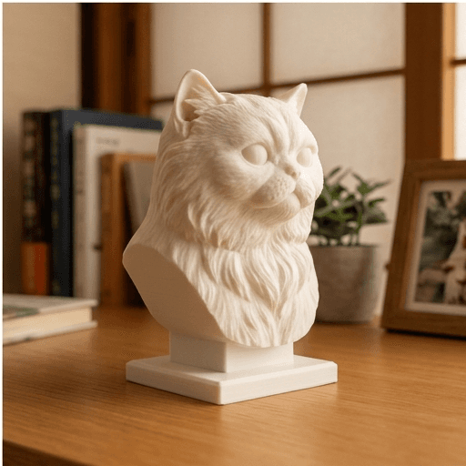 Persian Renaissance Portrait Bust Sculpture