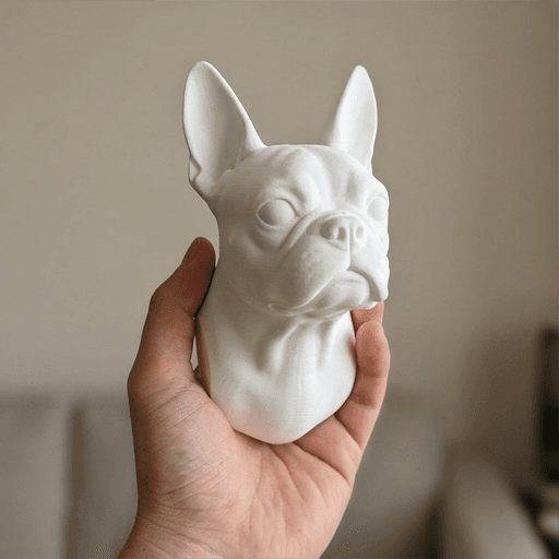 ボストンテリアのルネサンス肖像画壁掛けレリーフ 4