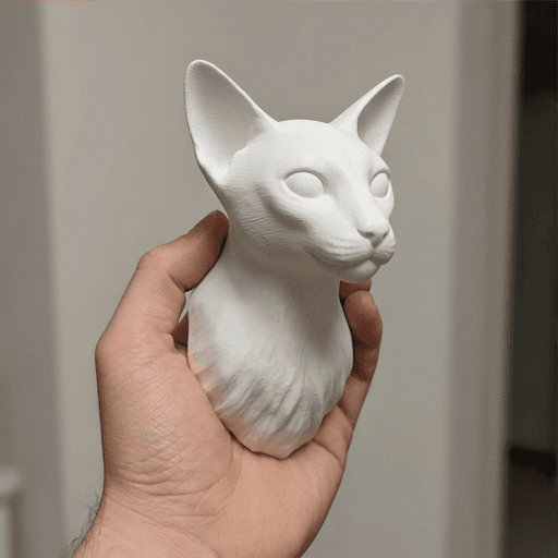 シャム猫のルネサンス肖像画壁掛けレリーフ 4