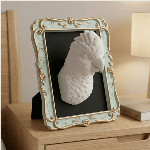 Galah Renaissance Portrait Wall Relief