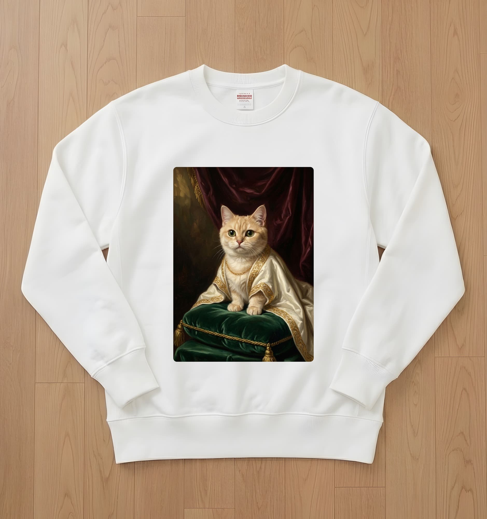 Munchkin Renaissance Portrait Sweatshirt (White)