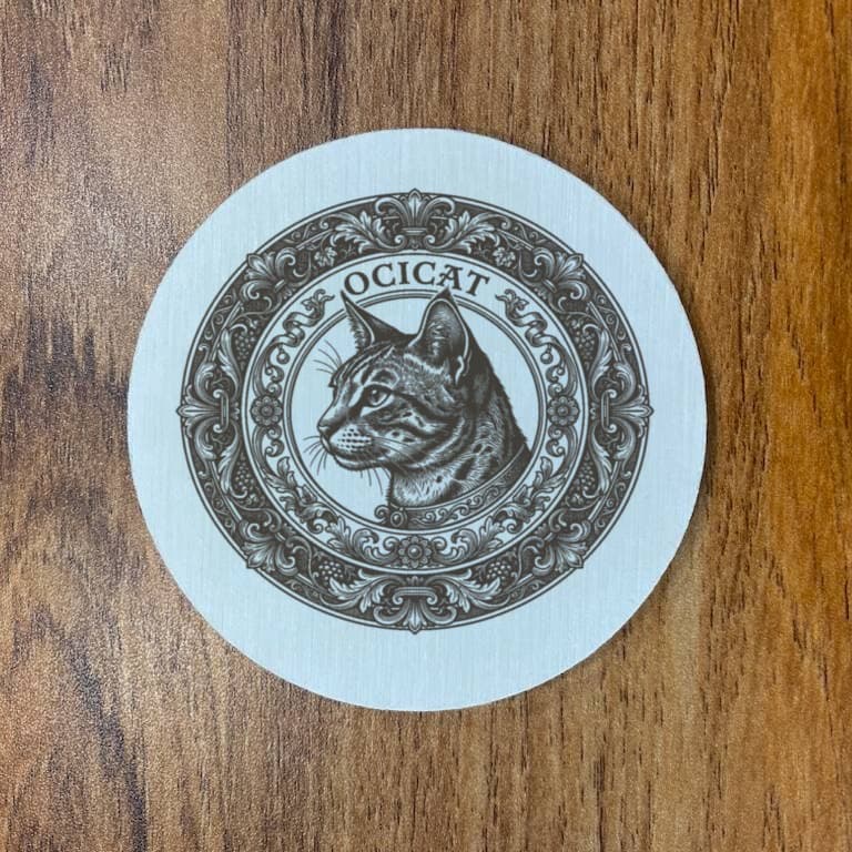 Ocicat Renaissance Portrait Coaster Set 3