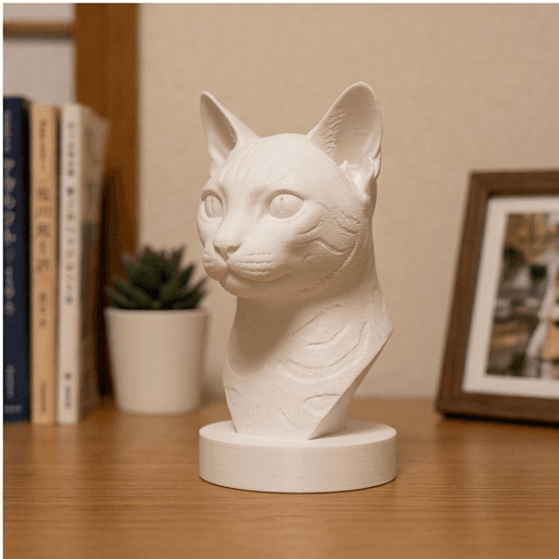 Bengal Renaissance Portrait Bust Sculpture