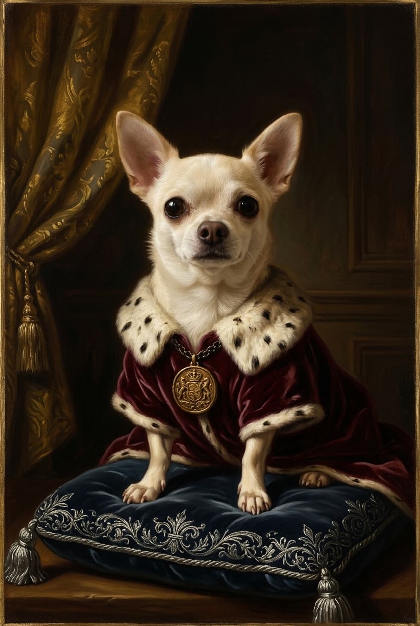 チワワのトートバッグ