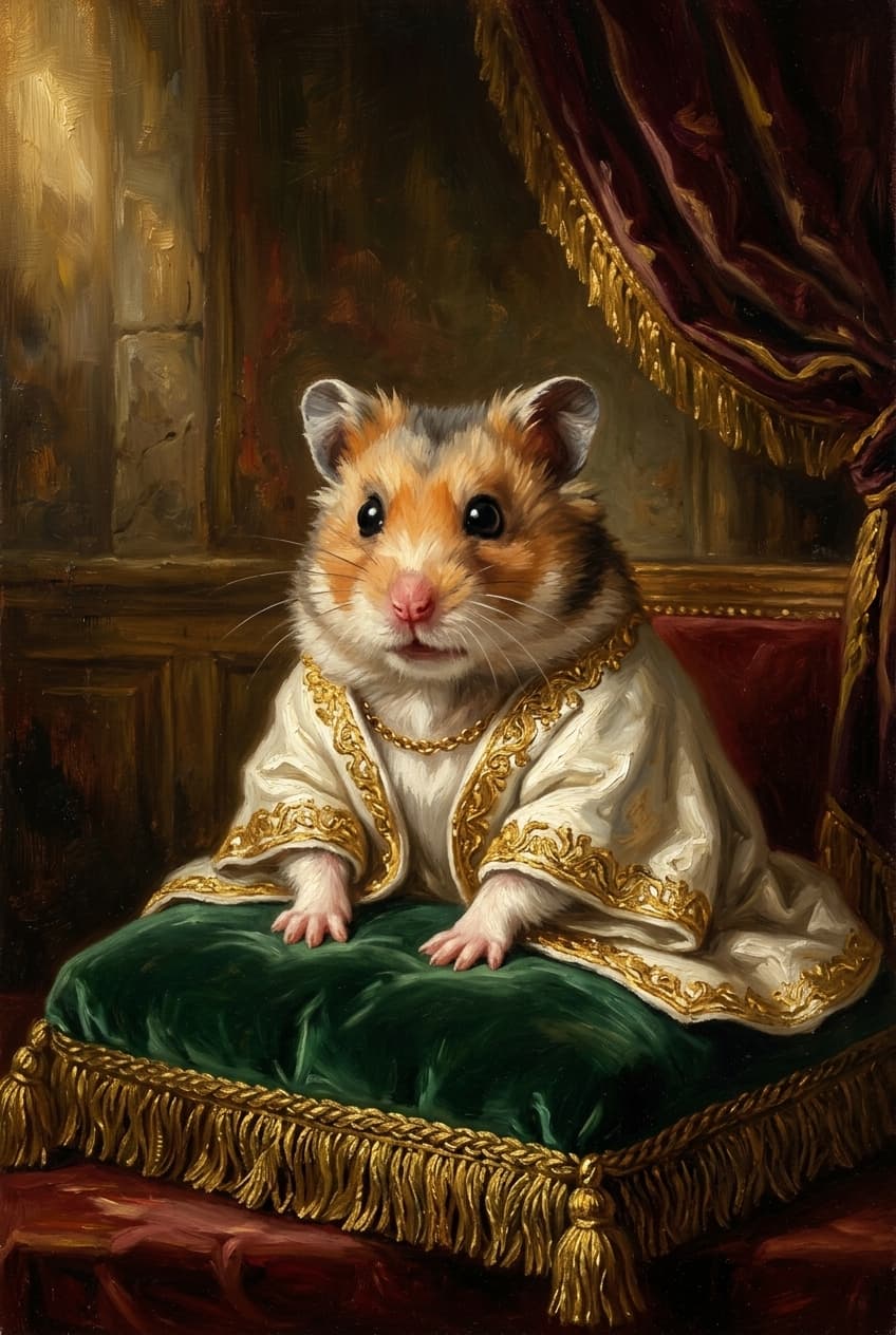 ロボロフスキーハムスターのトートバッグ