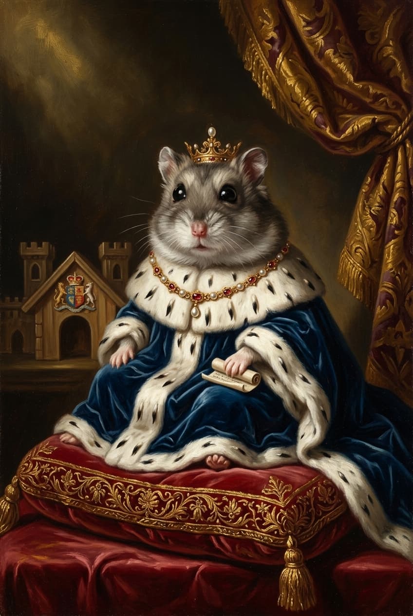 サファイアハムスターのトートバッグ