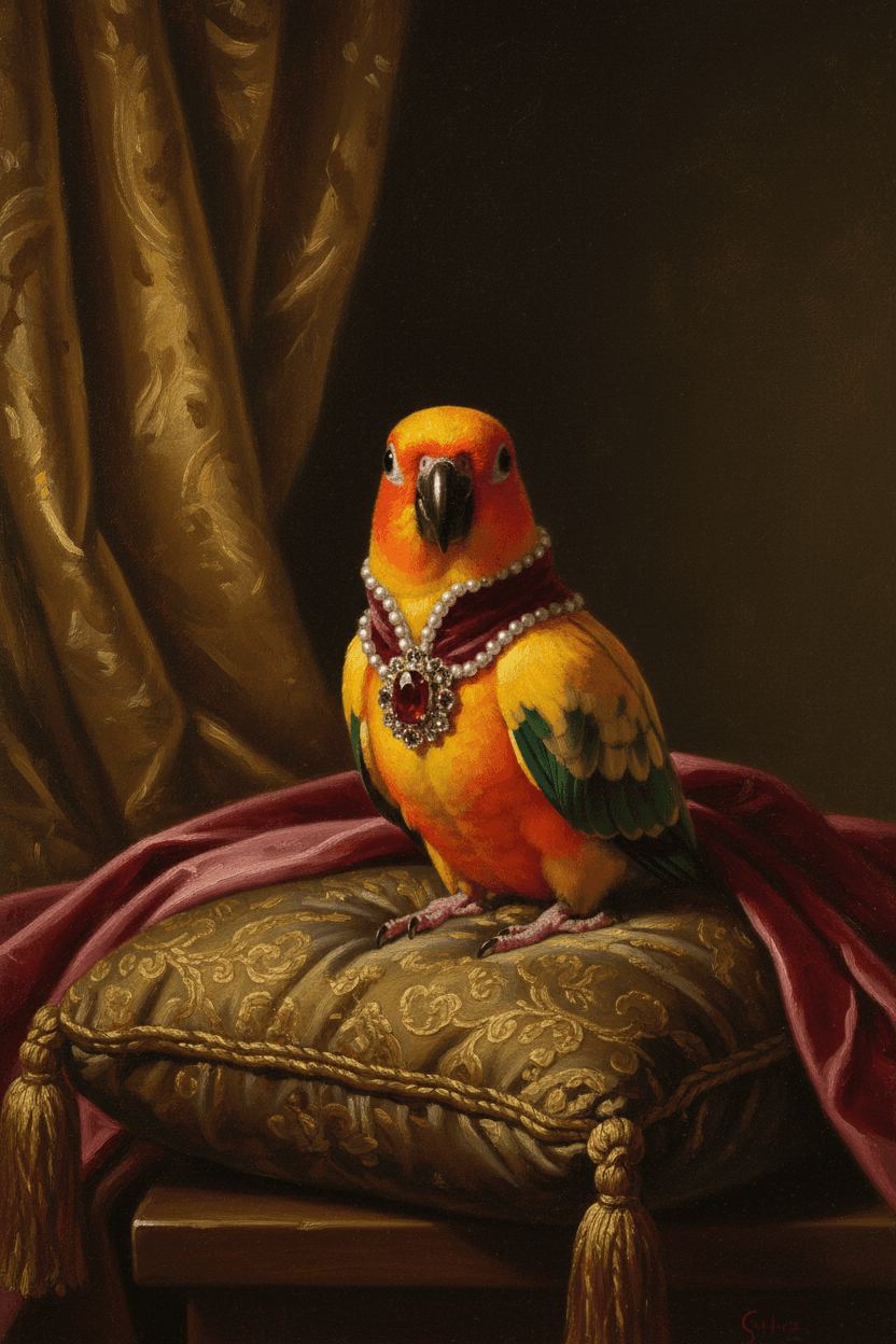 コガネメキシコインコのトートバッグ