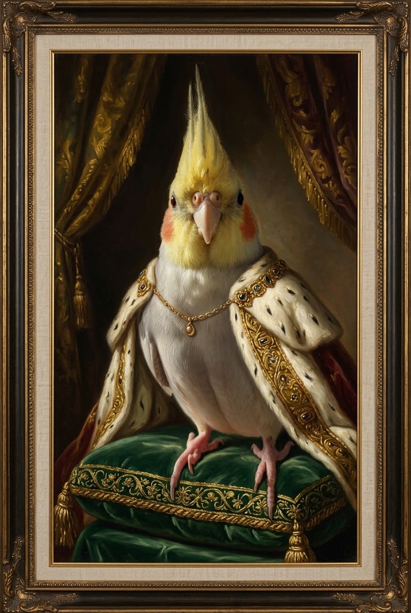 オカメインコのTシャツ
