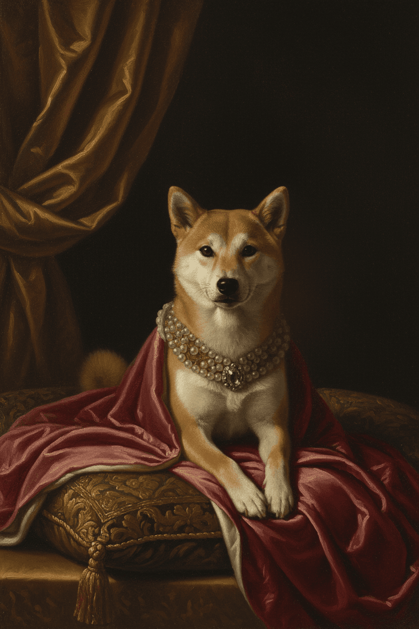 柴犬のTシャツ