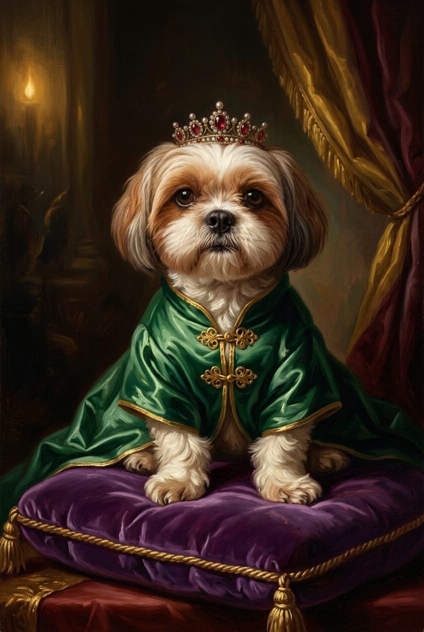 シーズーのトートバッグ