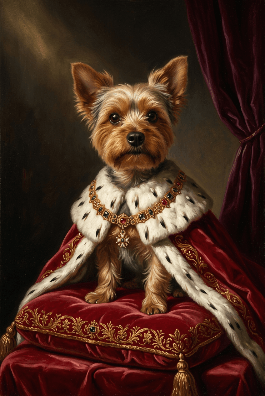 ヨークシャーテリアのトートバッグ