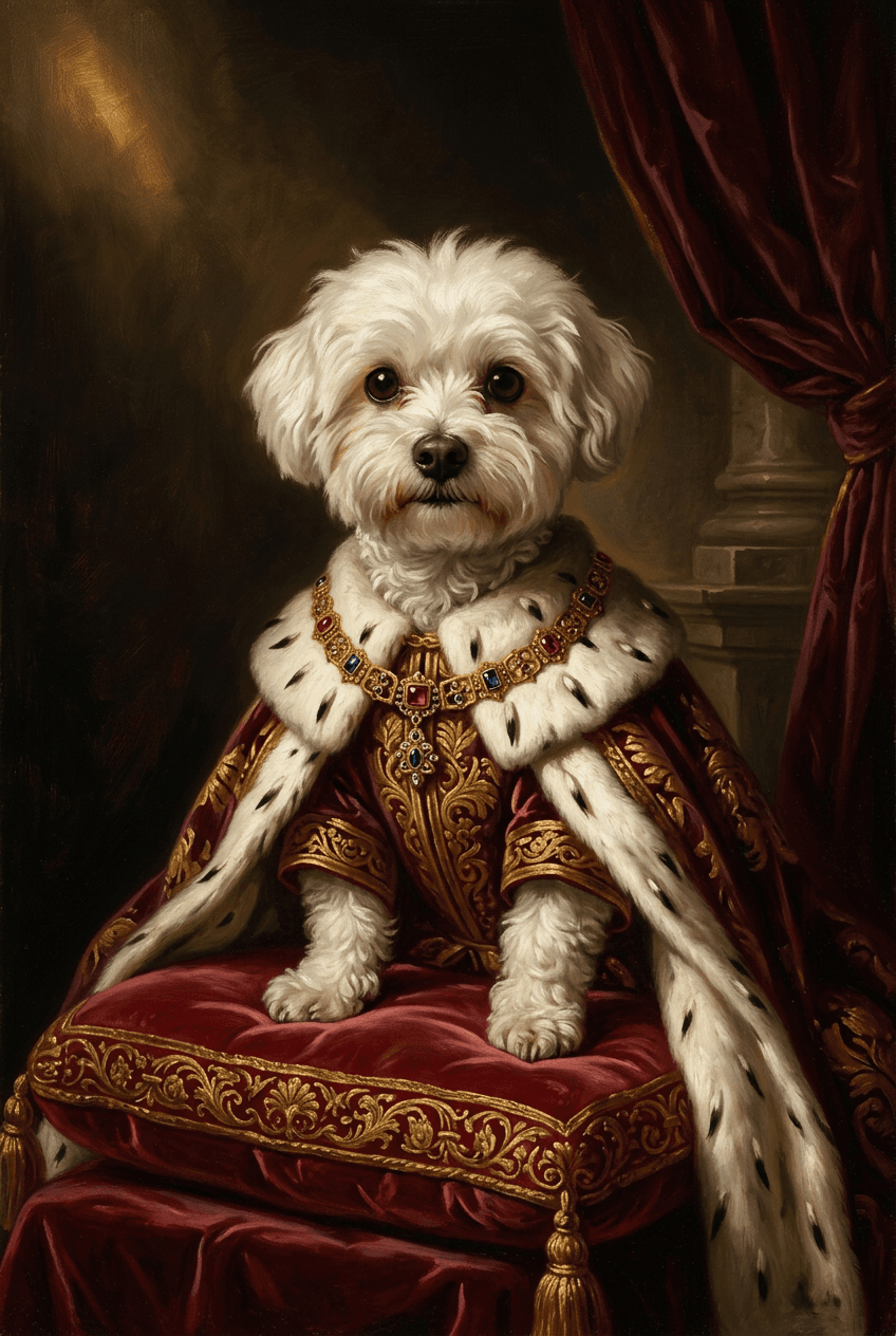 マルチーズのトートバッグ