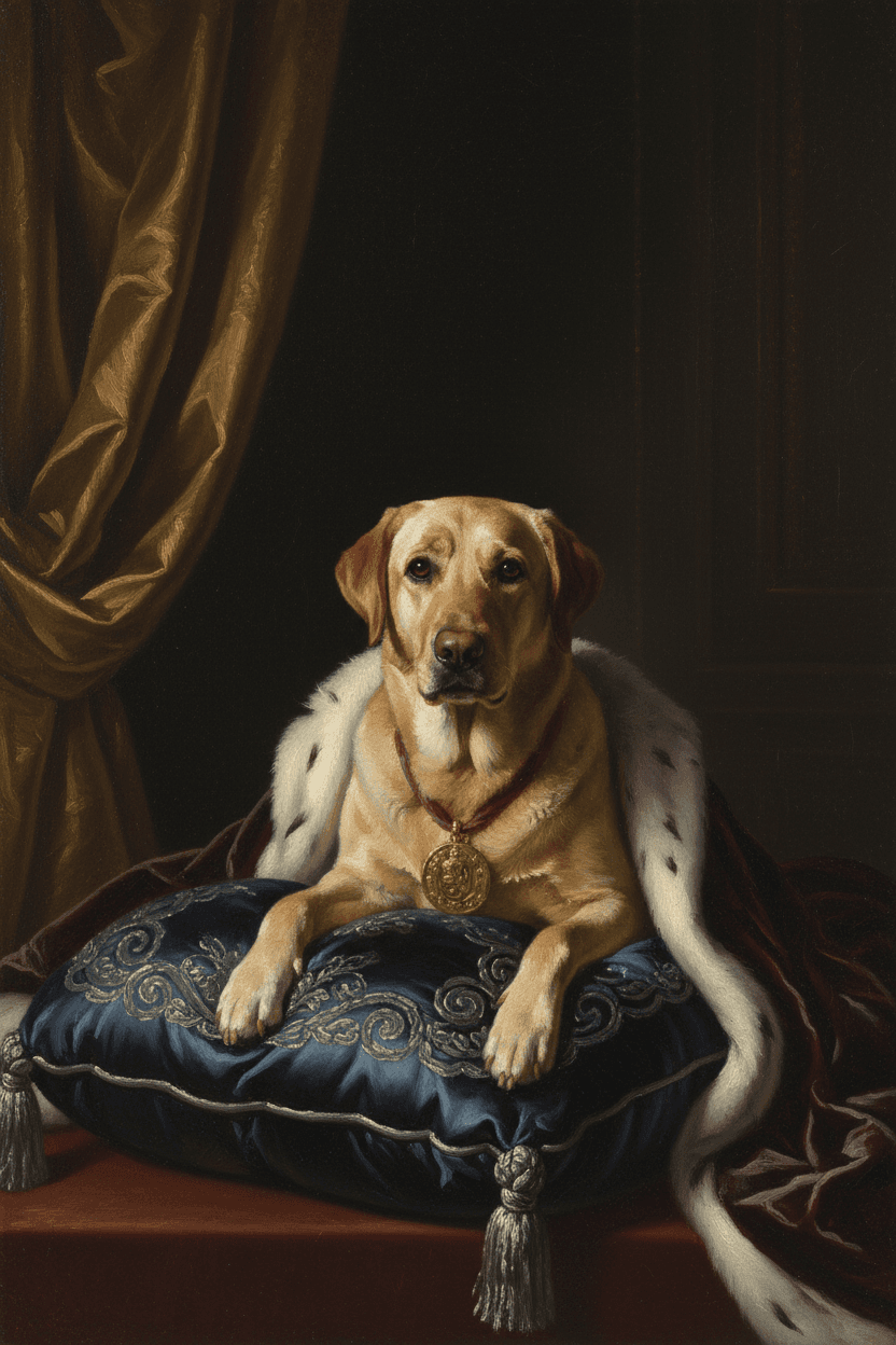 ラブラドールレトリバーのトートバッグ