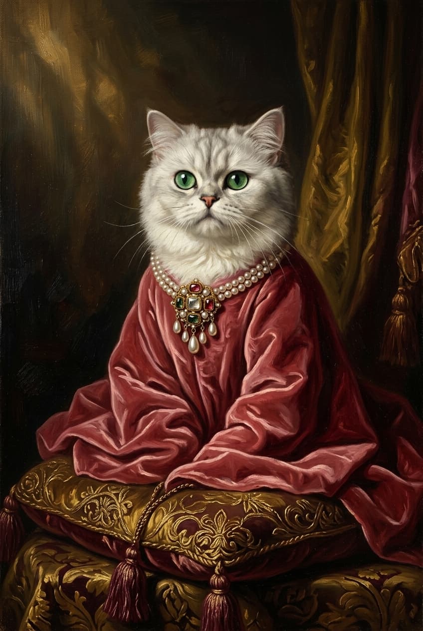 チンチラペルシャのトートバッグ