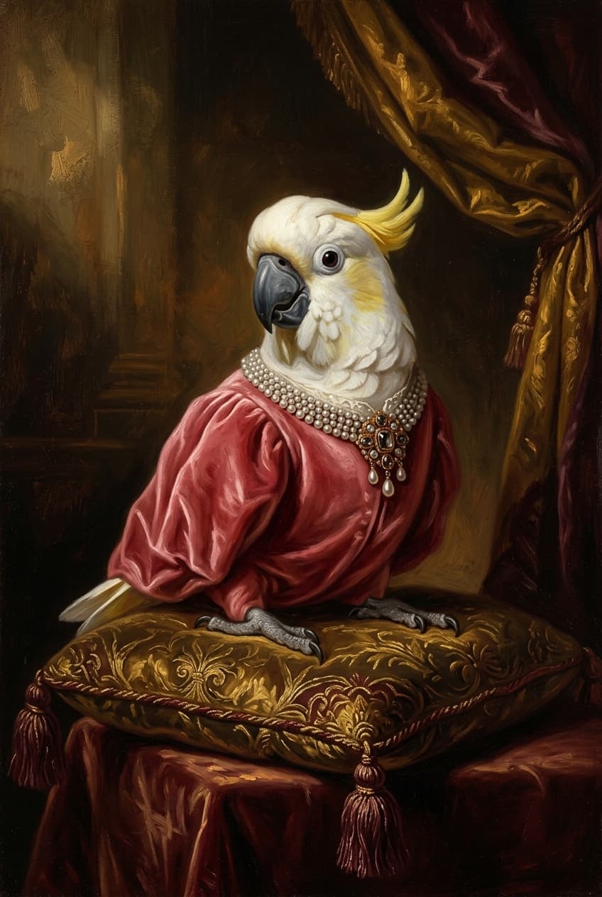 キバタンのトートバッグ