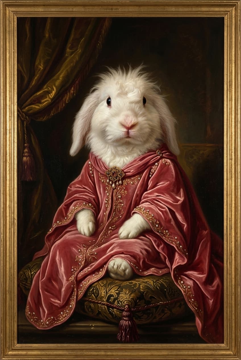 フレンチアンゴラのトートバッグ