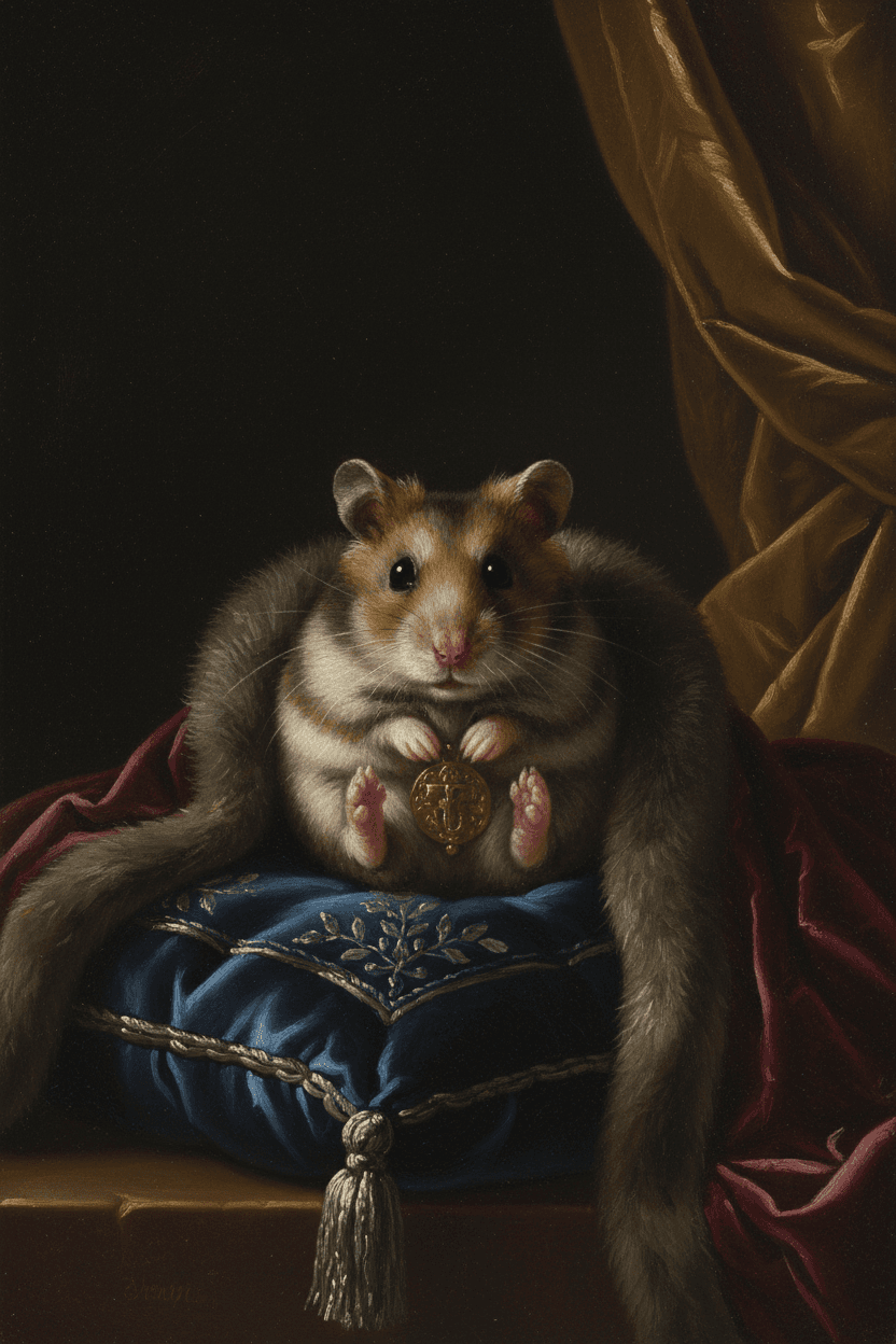 チャイニーズハムスターのトートバッグ