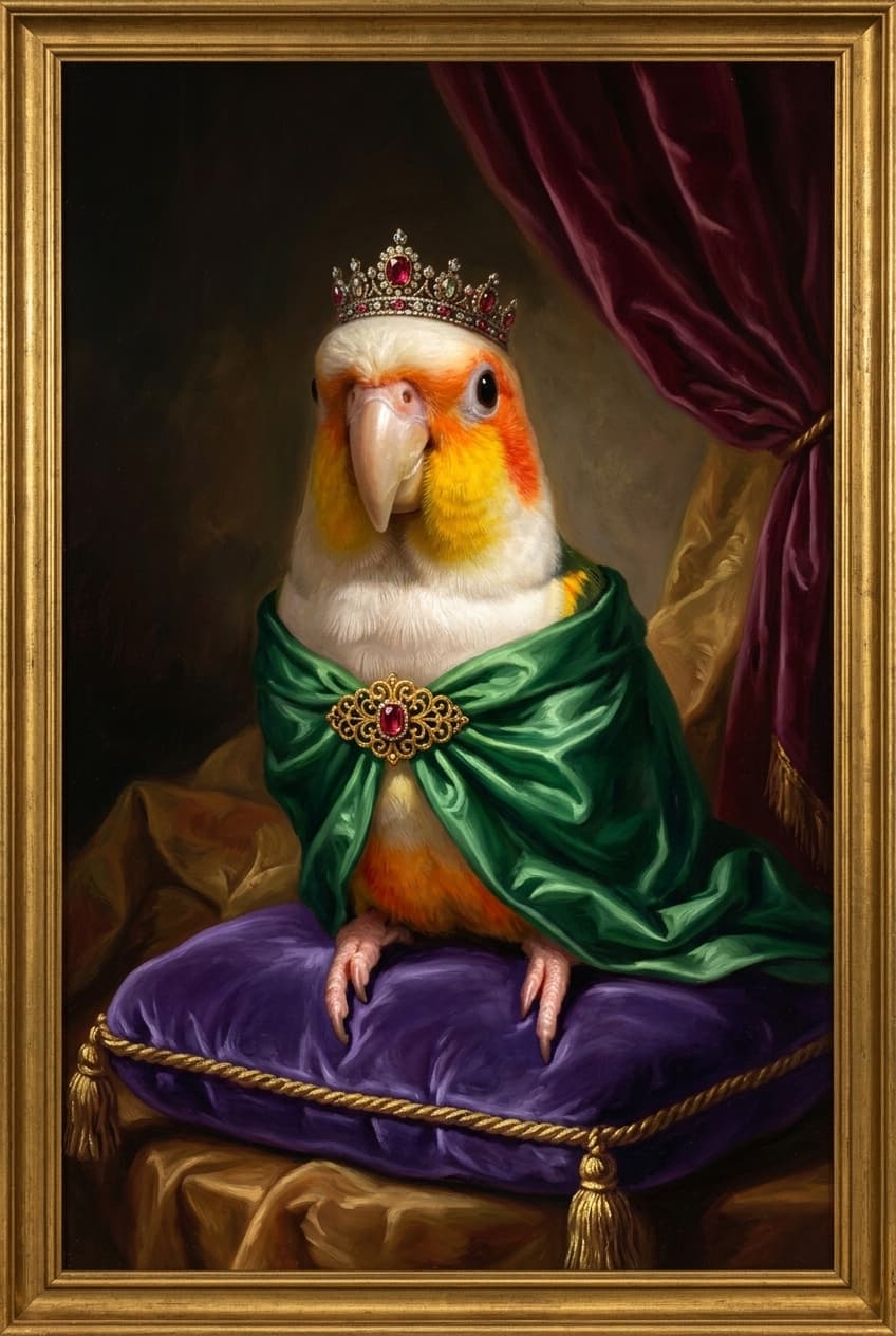 シロハラインコのトートバッグ