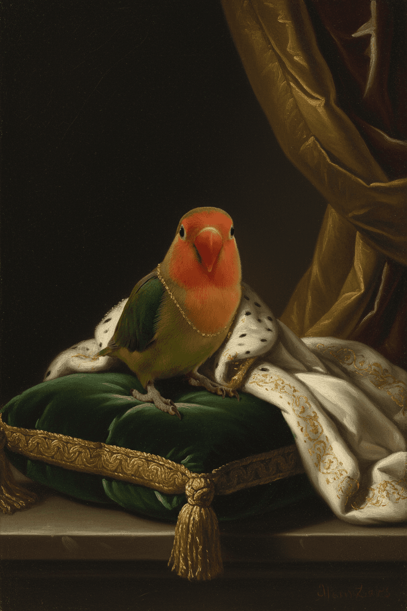 コザクラインコのトートバッグ