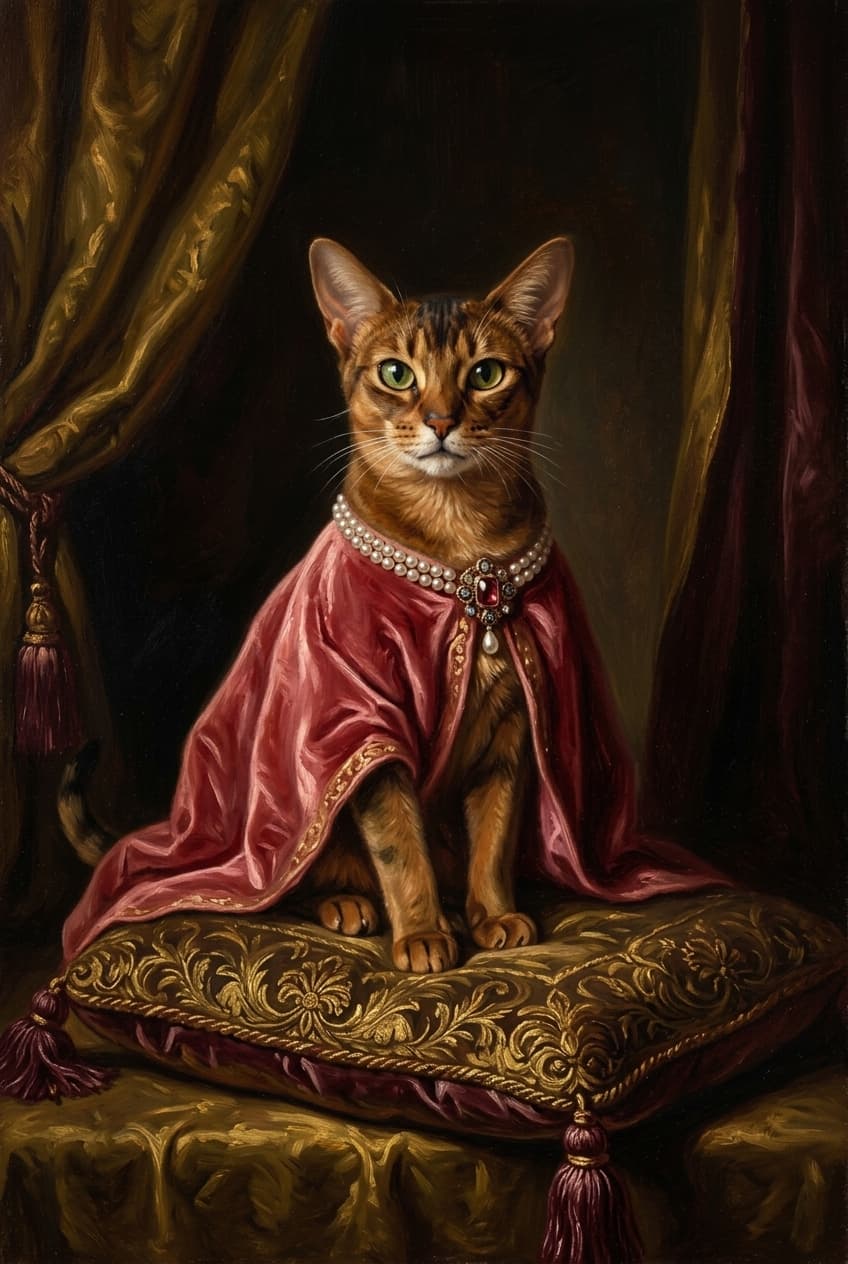 アビシニアンのトートバッグ