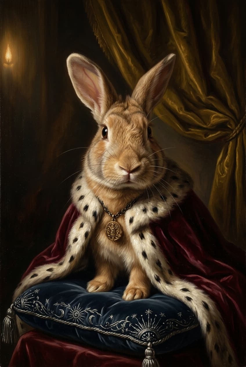 フレミッシュジャイアントのトートバッグ