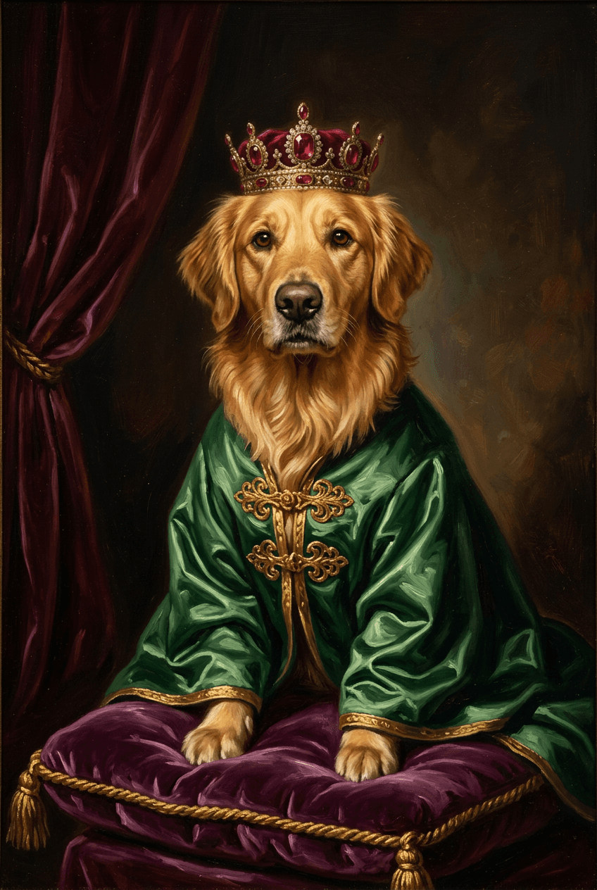 ゴールデンレトリバーのトートバッグ