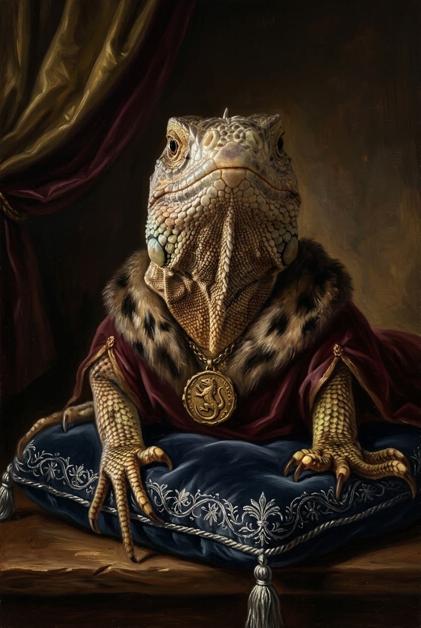 トゲオイグアナのトートバッグ