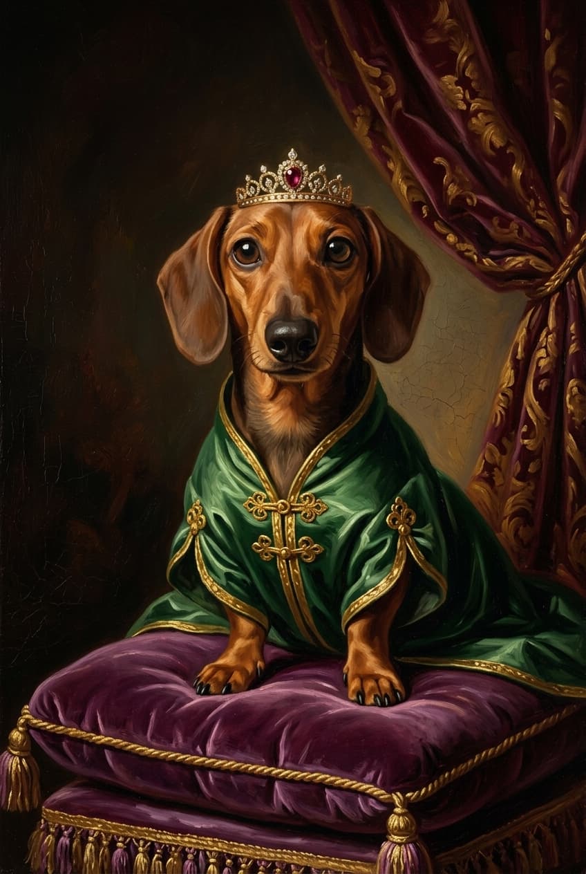 ミニチュアダックスフンドのトートバッグ