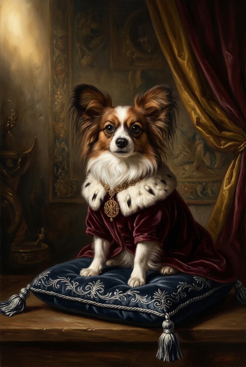 パピヨンのトートバッグ